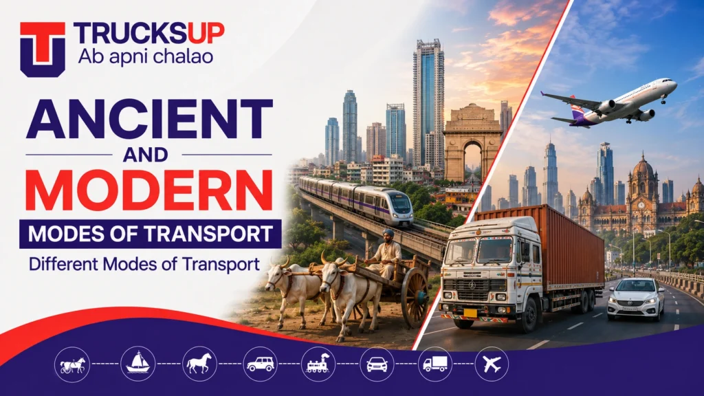 Ancient and Modern Modes of Transport Different Modes of Transport