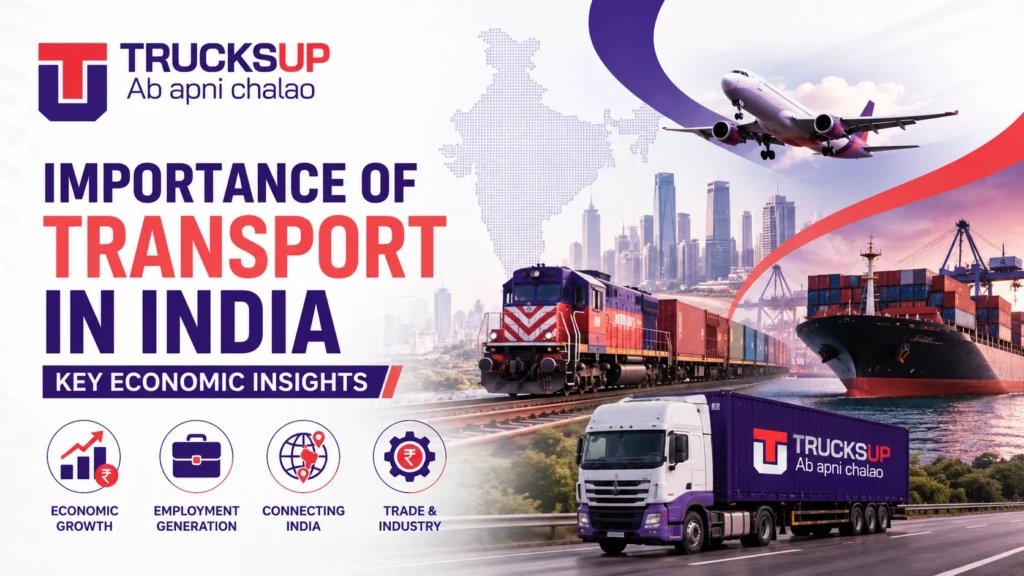 Importance of Transport in India: Key Economic Insights