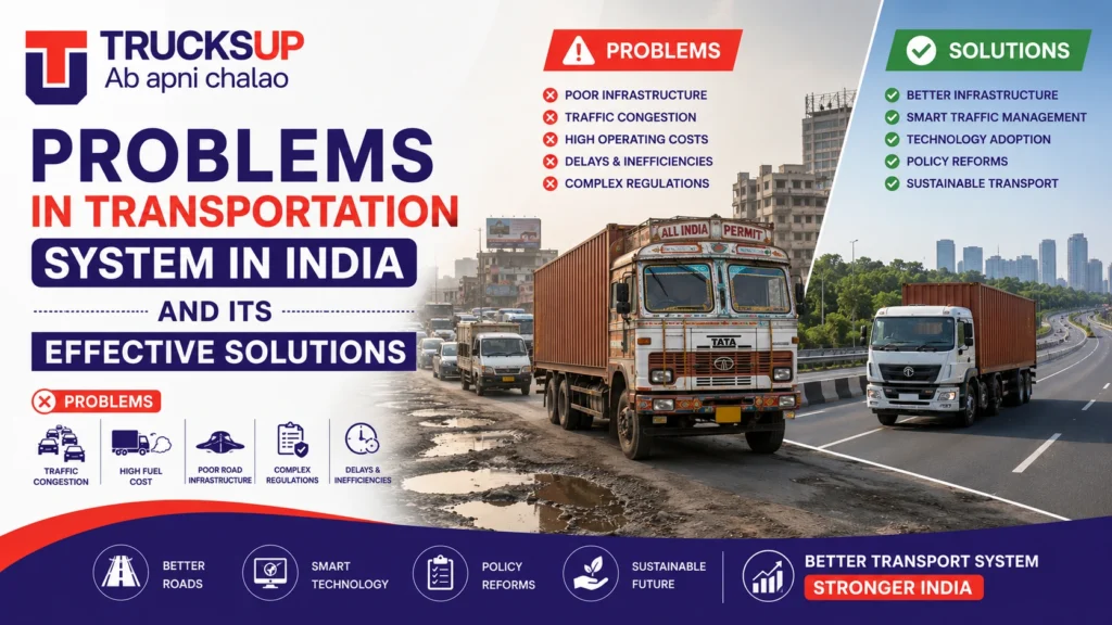 Problems in Transportation System in India and Its Effective Solutions