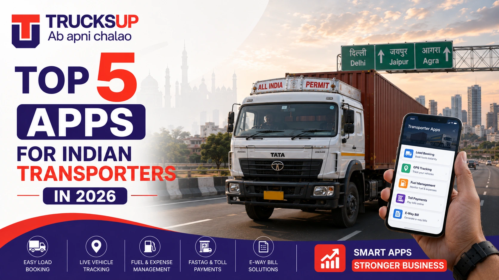 Top 5 Apps for Indian Transporters in 2026
